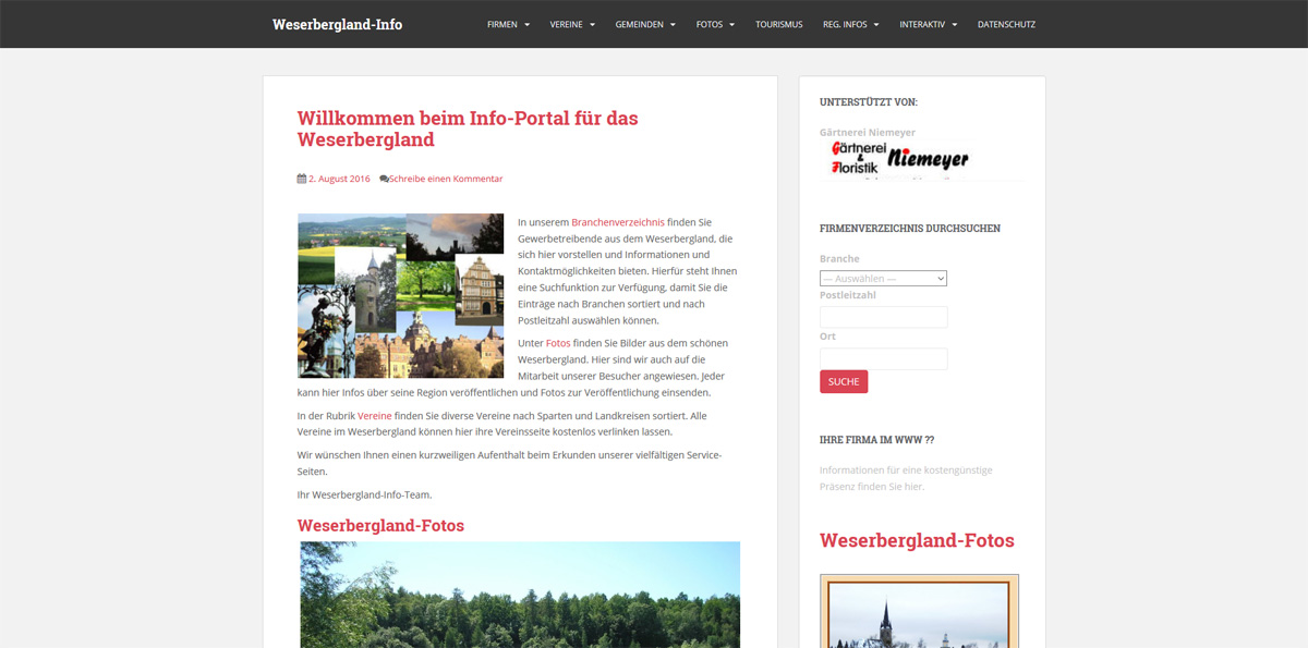 Weserbergland-Info
